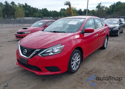 2018 Nissan Sentra Sv z USA, uszkodzony, nr VIN 3N1AB7AP9JY287139
